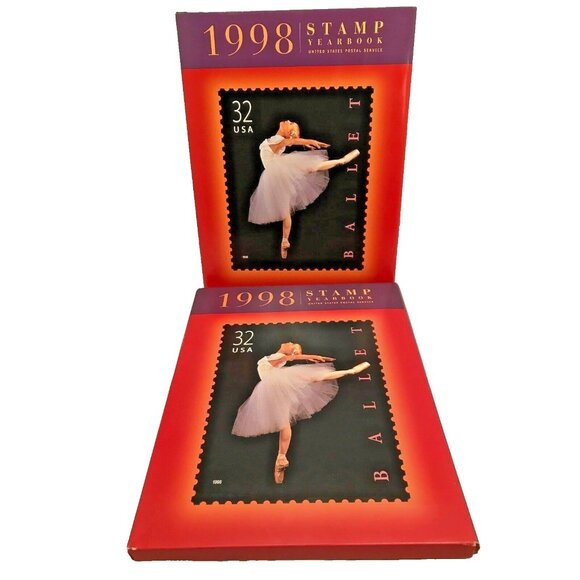 The 1998 Commemorative Stamp Yearbook United States Postal Service - Book Only - Picture 1 of 11
